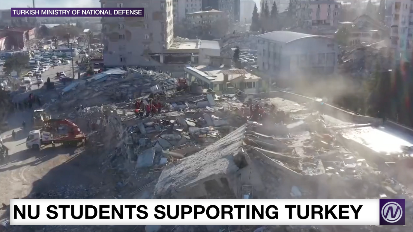 Turkish Students Support The Country After Deadly Earthquake